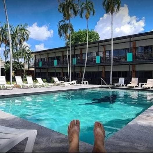 Refreshing Pool Area