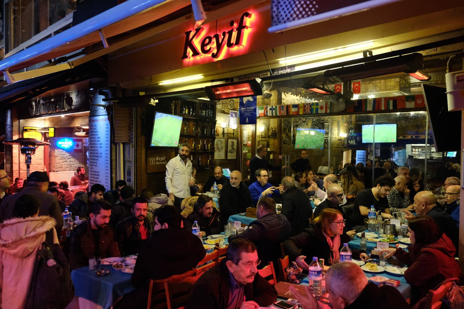 Bustling Nevizade Street