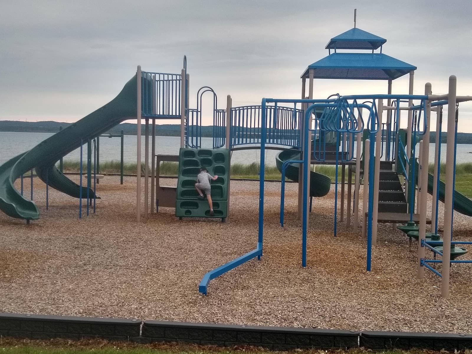 Retro Rocket Ship Playground