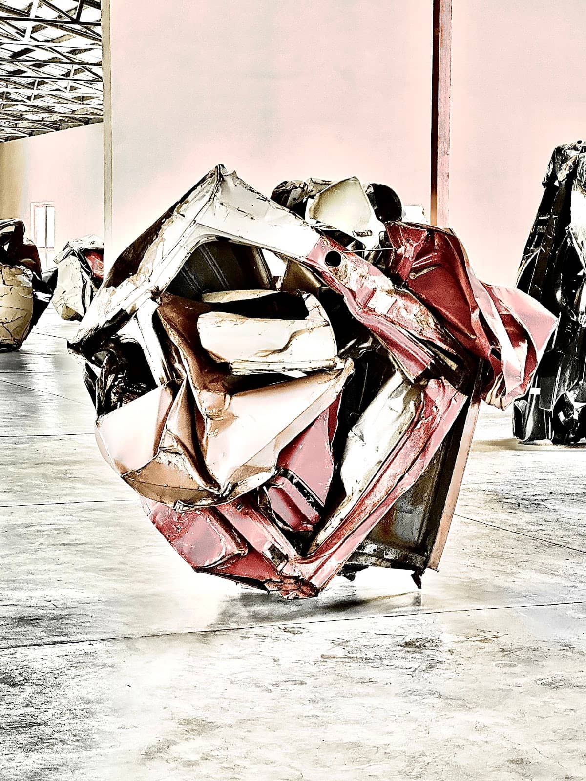 John Chamberlain's Automobile Sculptures