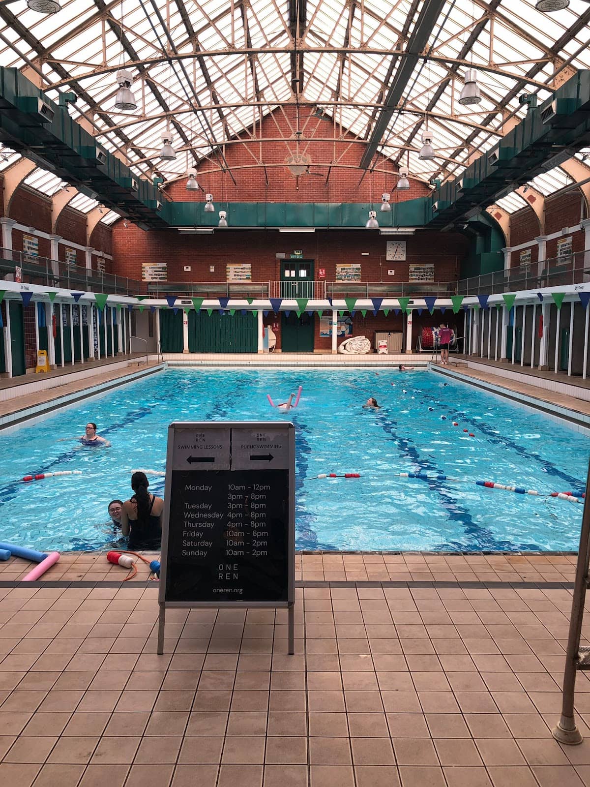 Vintage Changing Booths