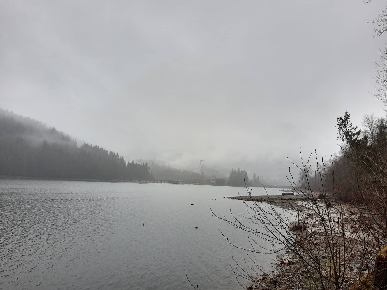 Stave Falls Waterfall