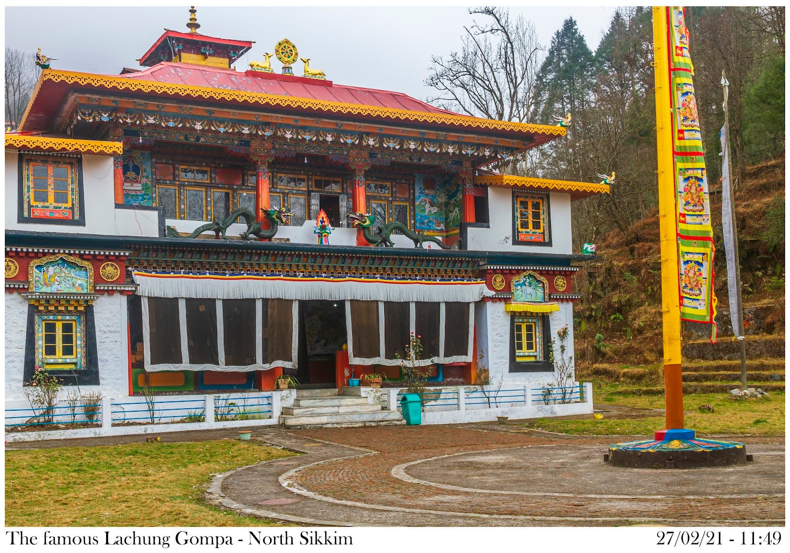 Lachung Monastery Sikkim - Image 1