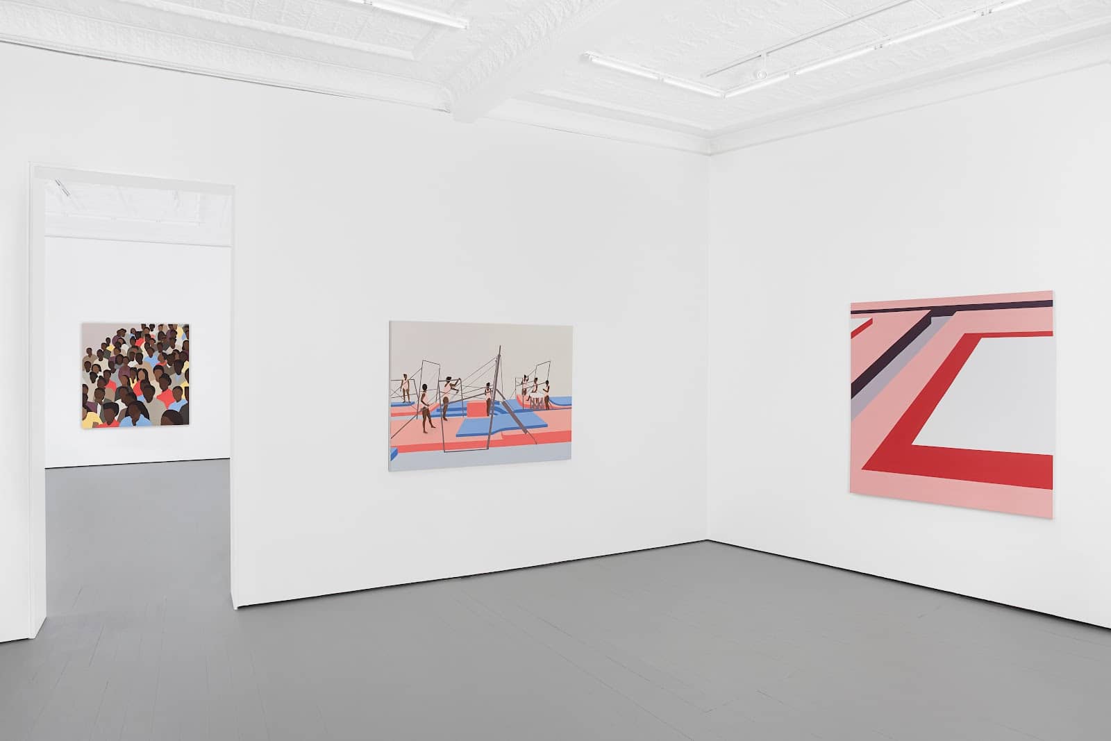 Intimate Gallery Setting