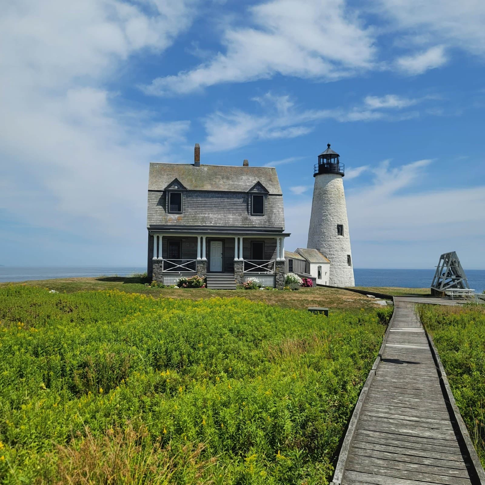 Wood Island Lighthouse Biddeford Pool - Image 1