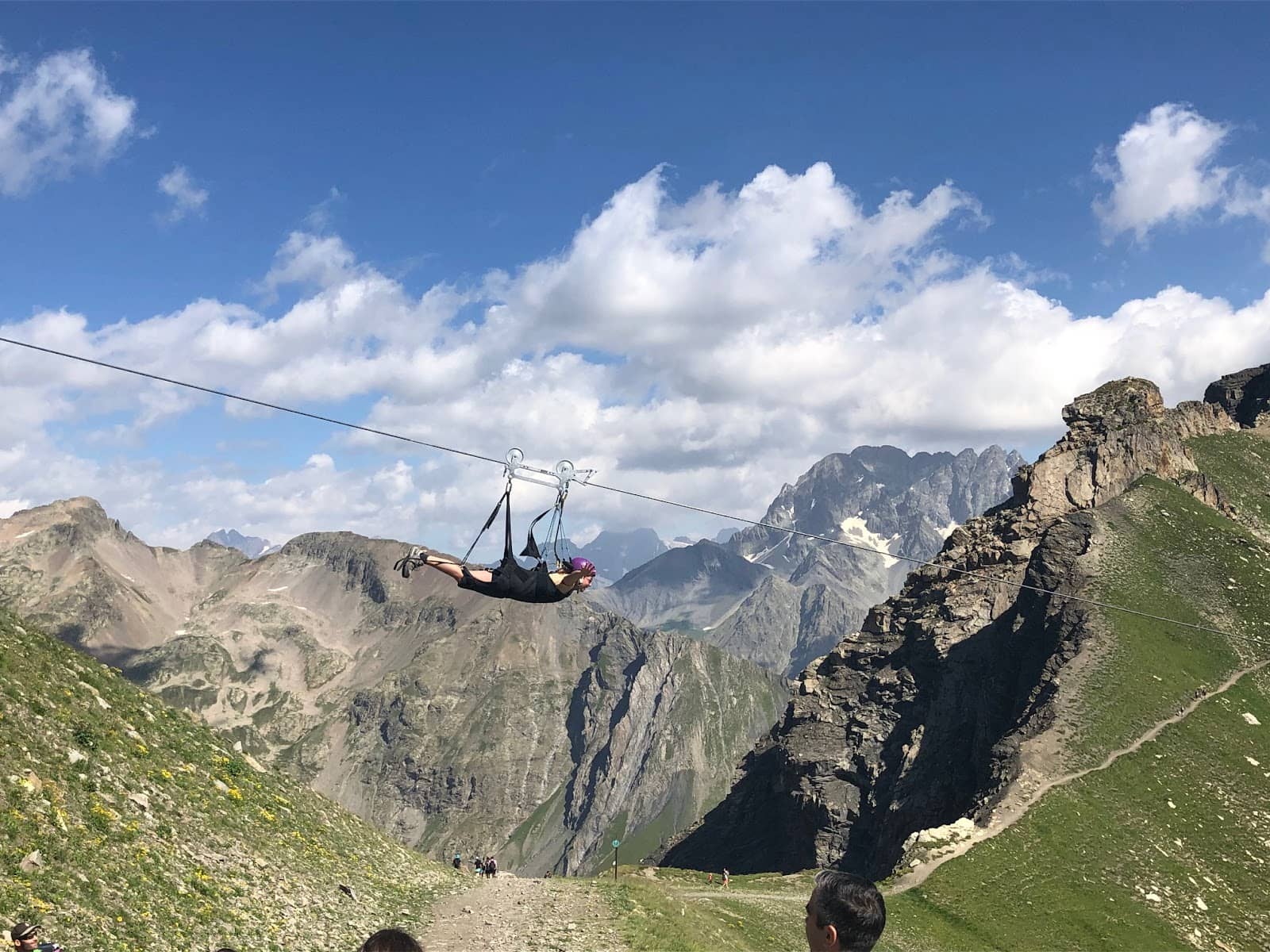 Roll Air Cable Zip Wire