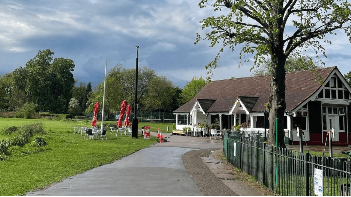 Serene Pond with Wildlife