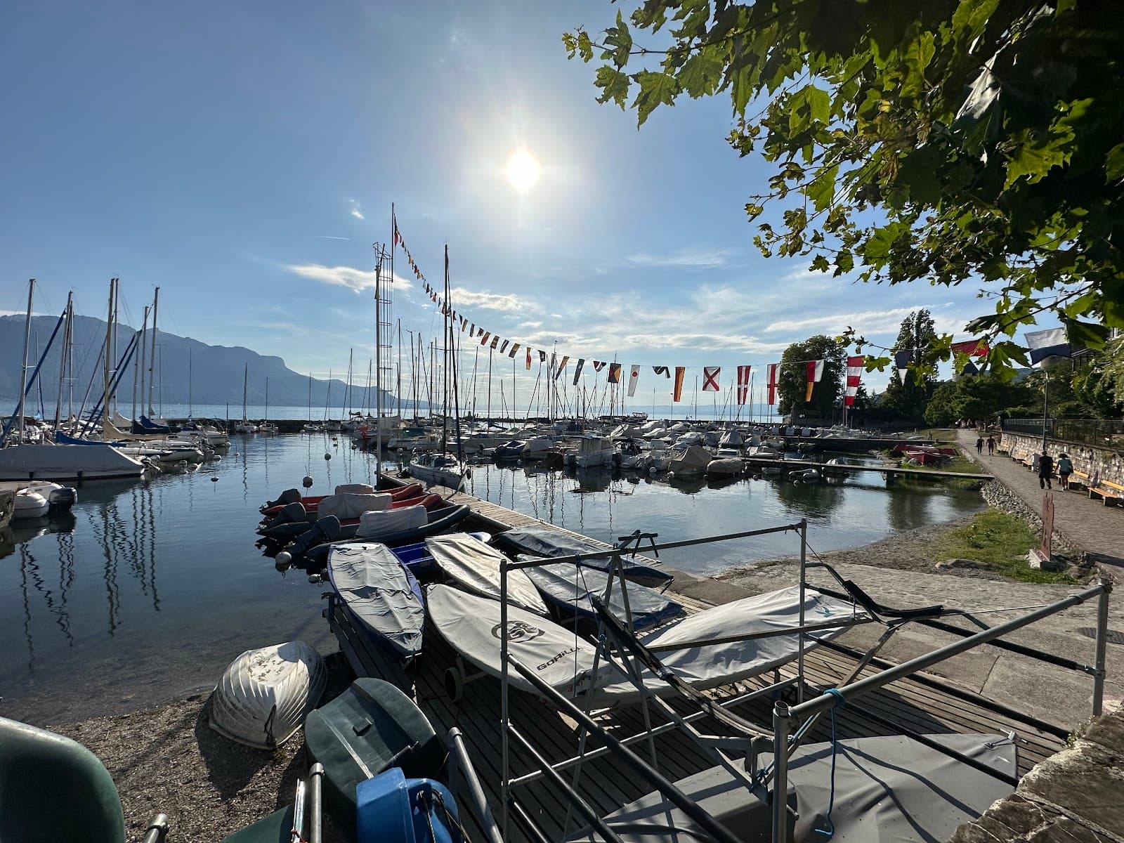 La Tour-de-Peilz Harbor & Promenade - Image 1