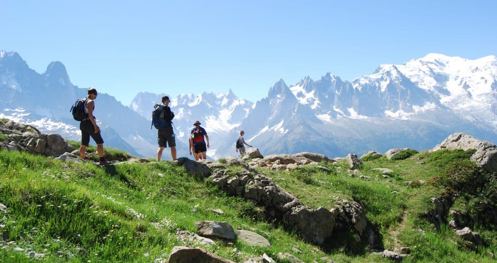 Tour du Mont Blanc trailhead (Les Houches) - Image 1