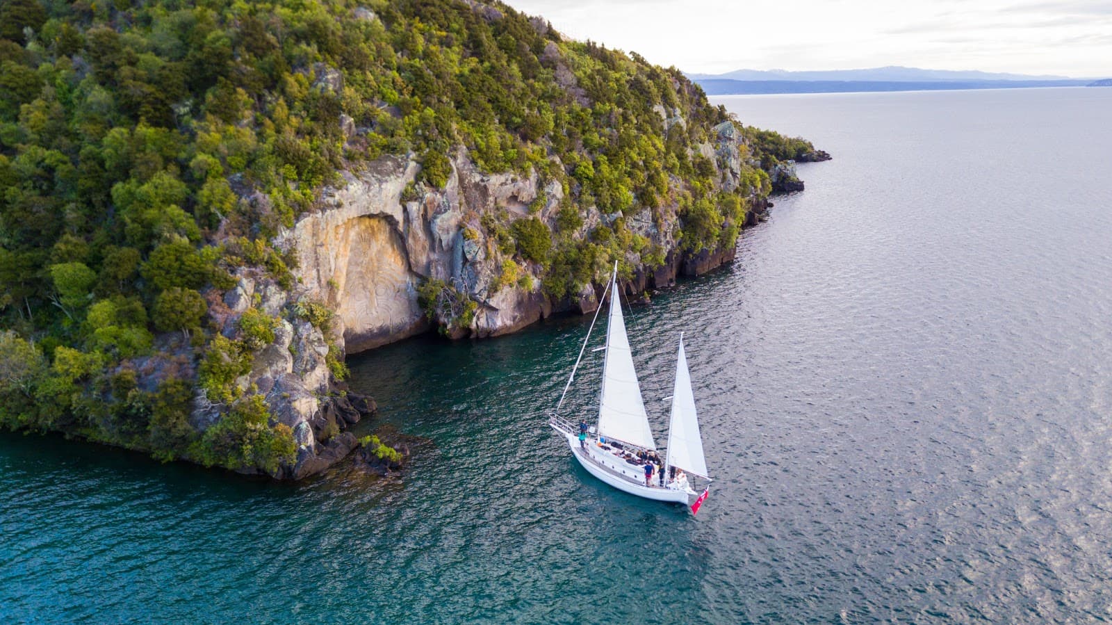 Mine Bay Māori Rock Carvings - Image 1