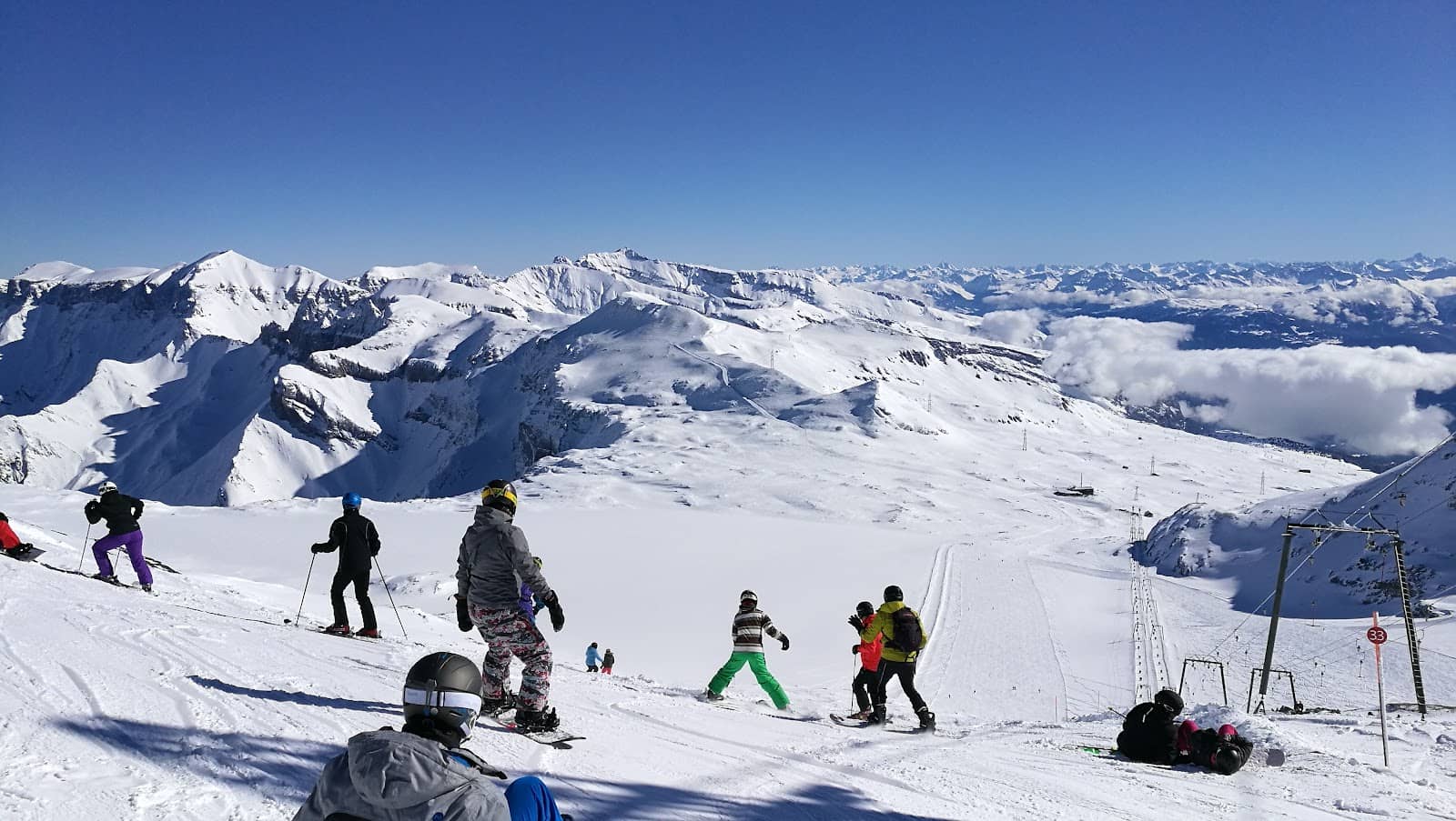 Scenic Descent to the Saddle