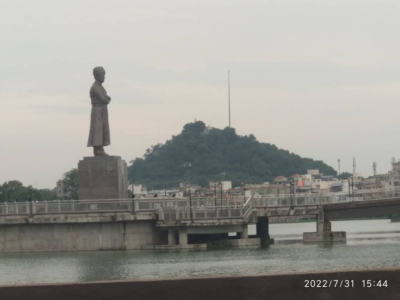 Durga Temple Lake