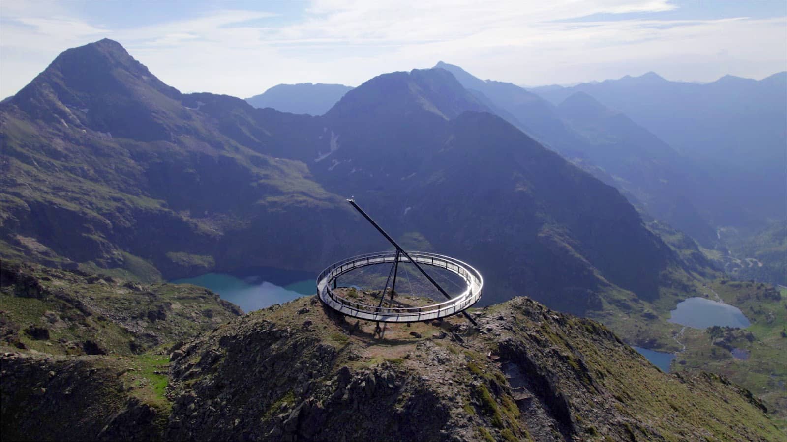 Panoramic Pyrenees Views