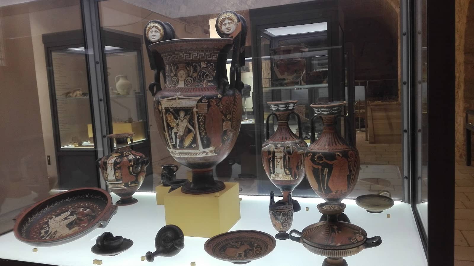 Open-Air Excavation Area