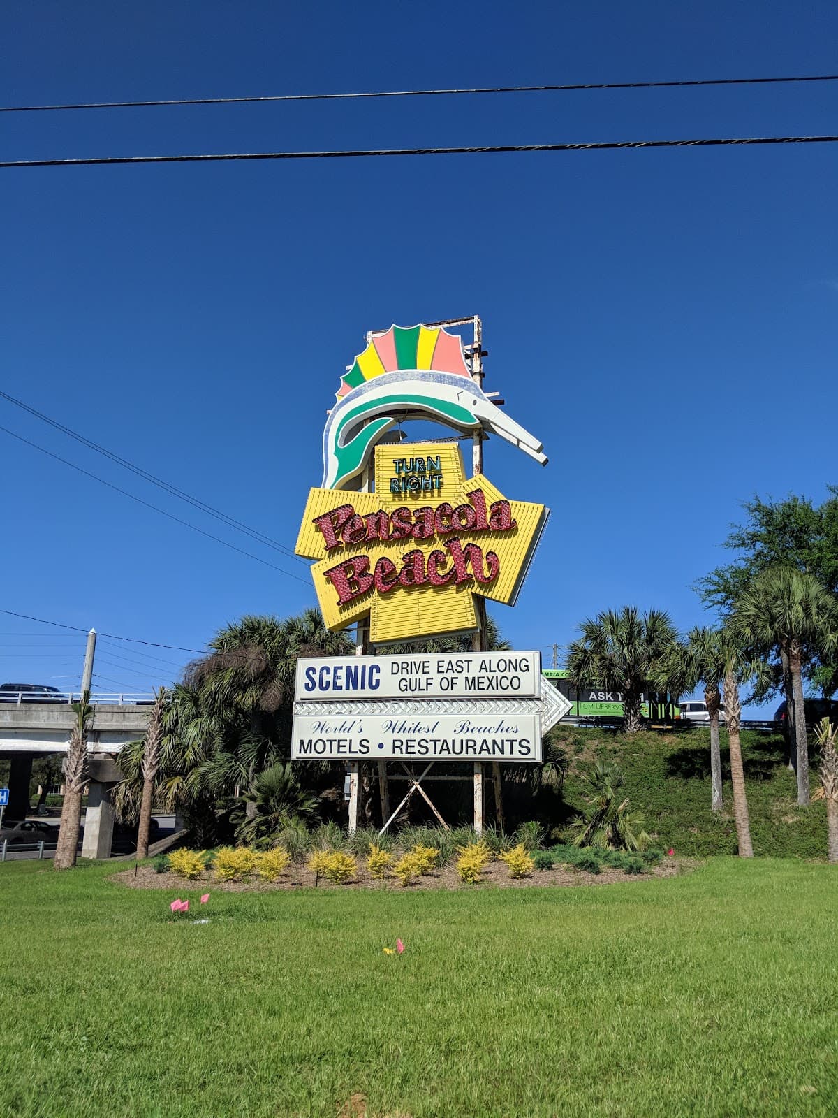 Pensacola Beach Sailfish Sign - Image 1