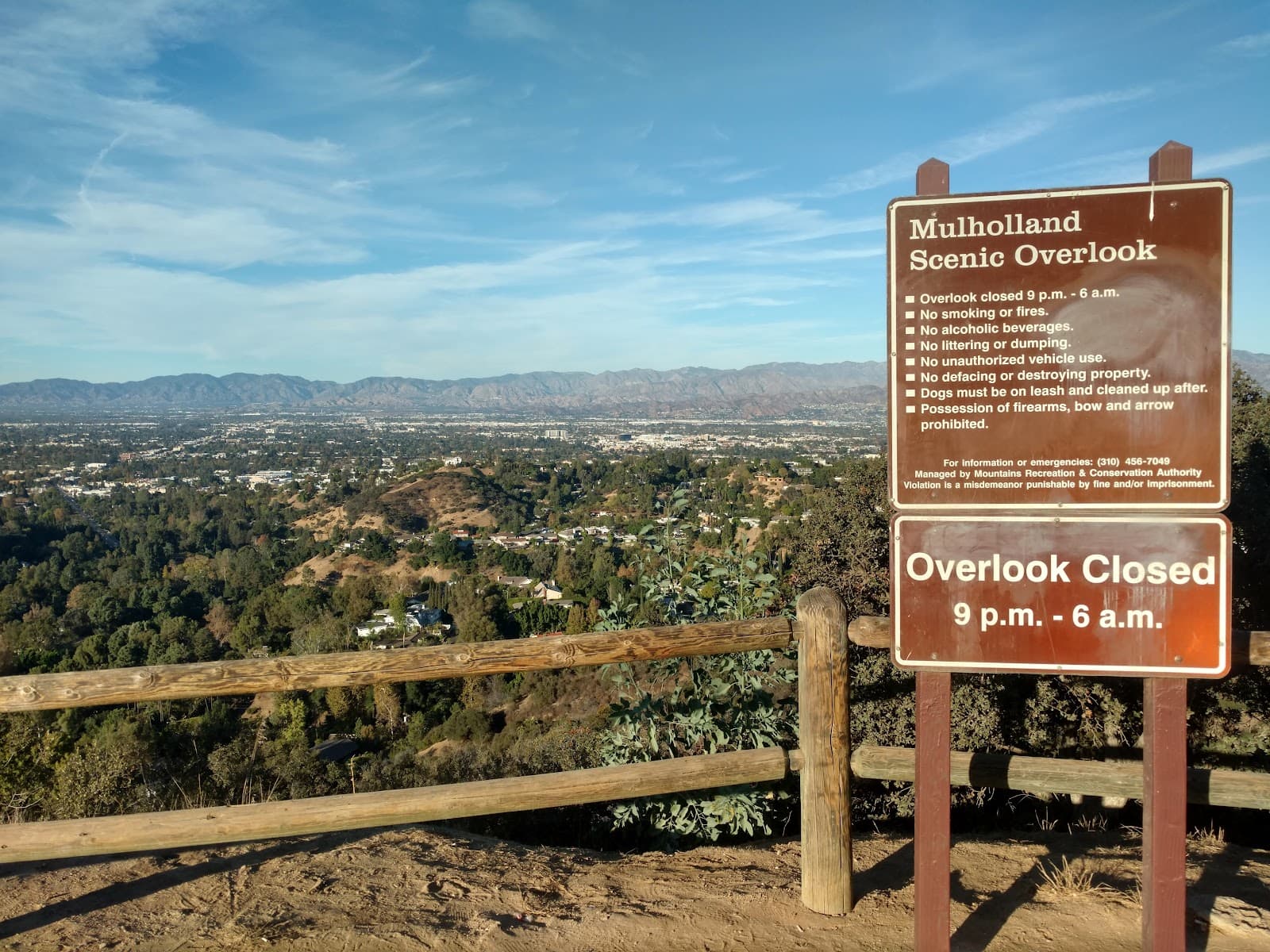 Mulholland Drive Scenic Overlooks - Image 1