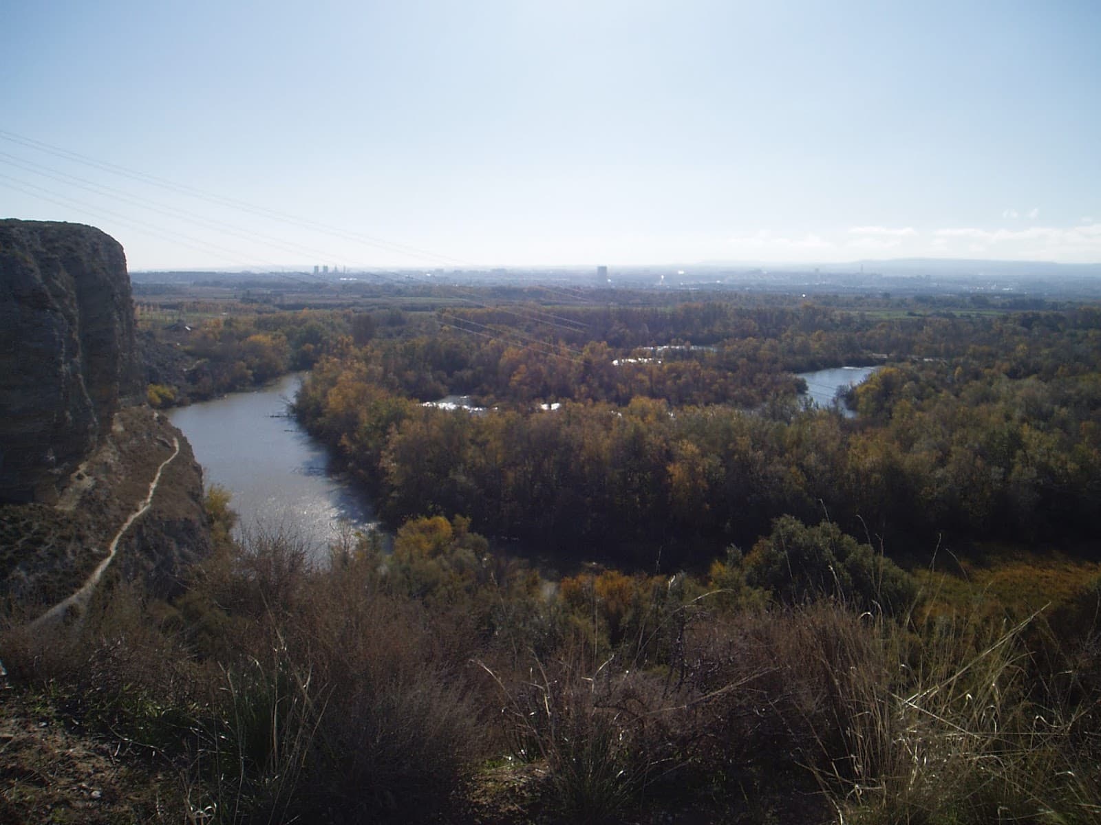 Juslibol Cliffs Viewpoint Zaragoza - Image 1
