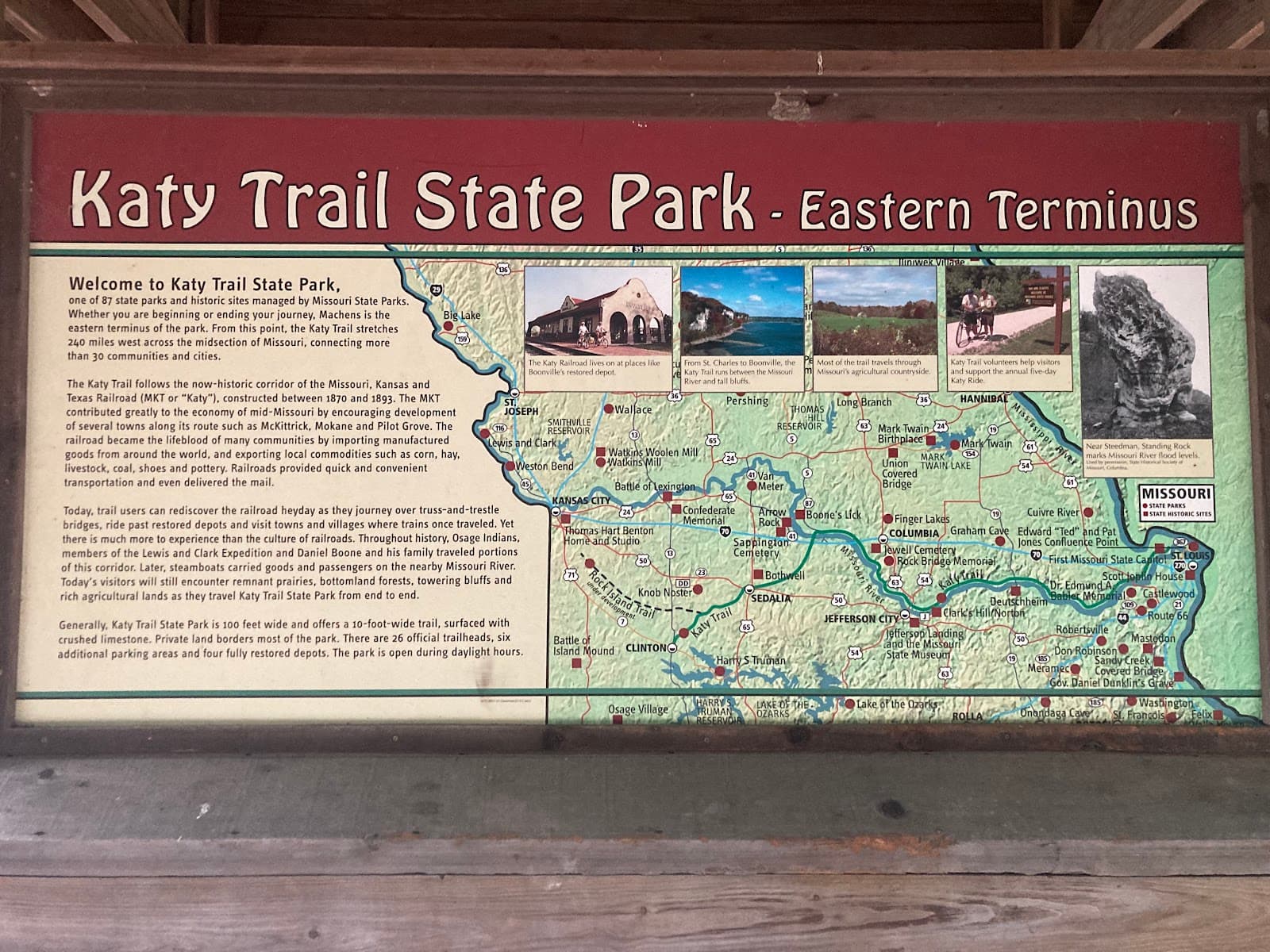 Katy Trail – Machens (Eastern Terminus) - Image 1