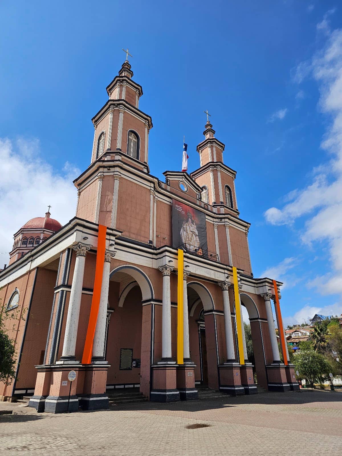 Aerial View of the Cross