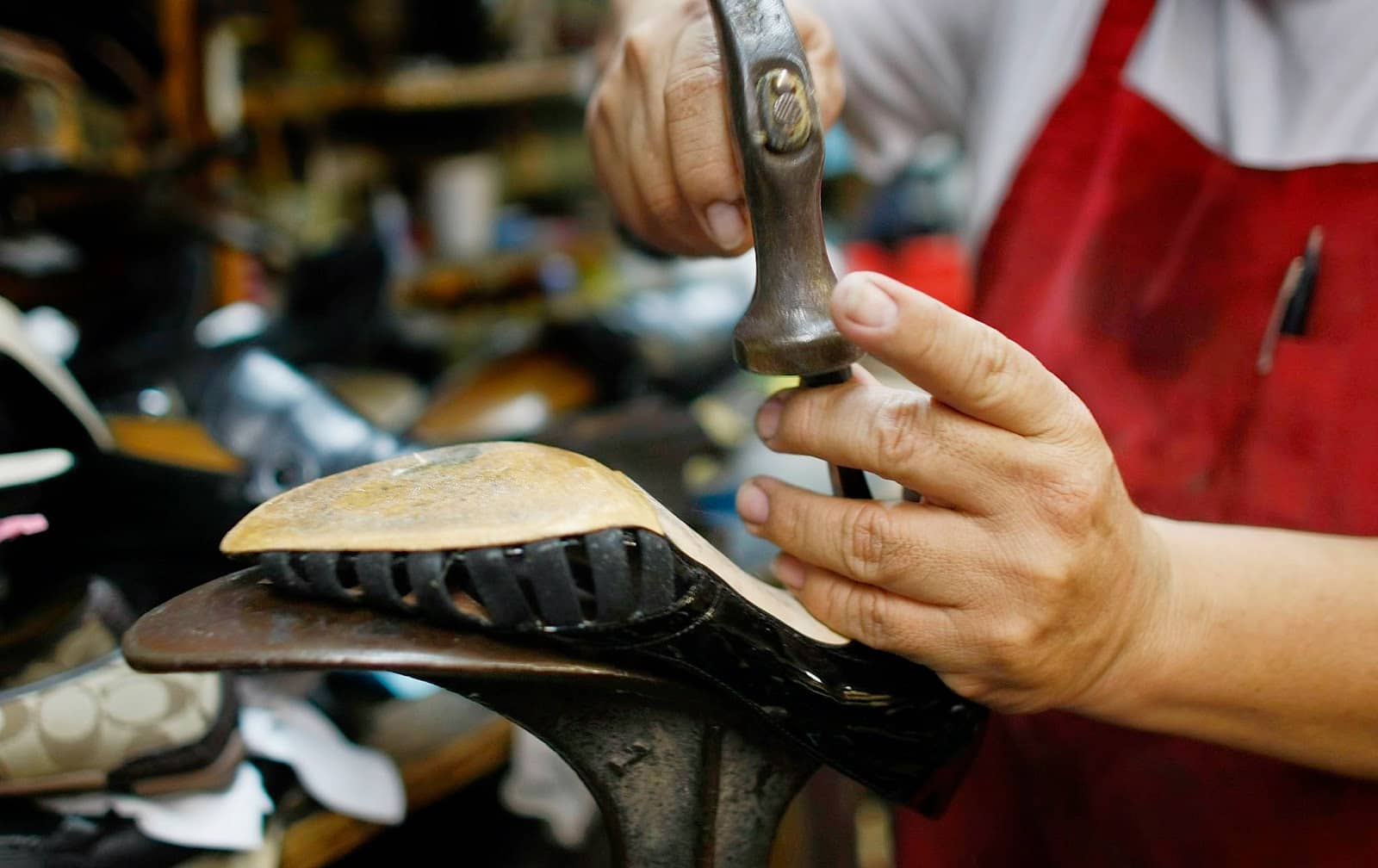 Hand-Stitched Footwear