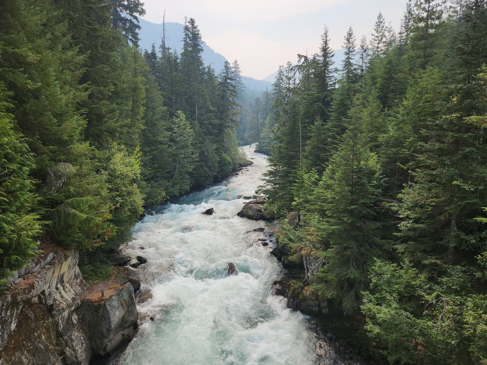 Cheakamus River Suspension Bridge - Image 1