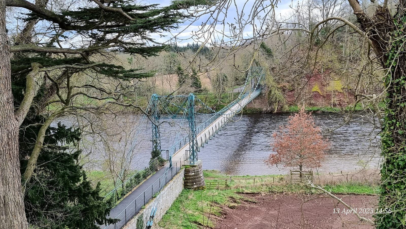Dryburgh Suspension Bridge - Image 1