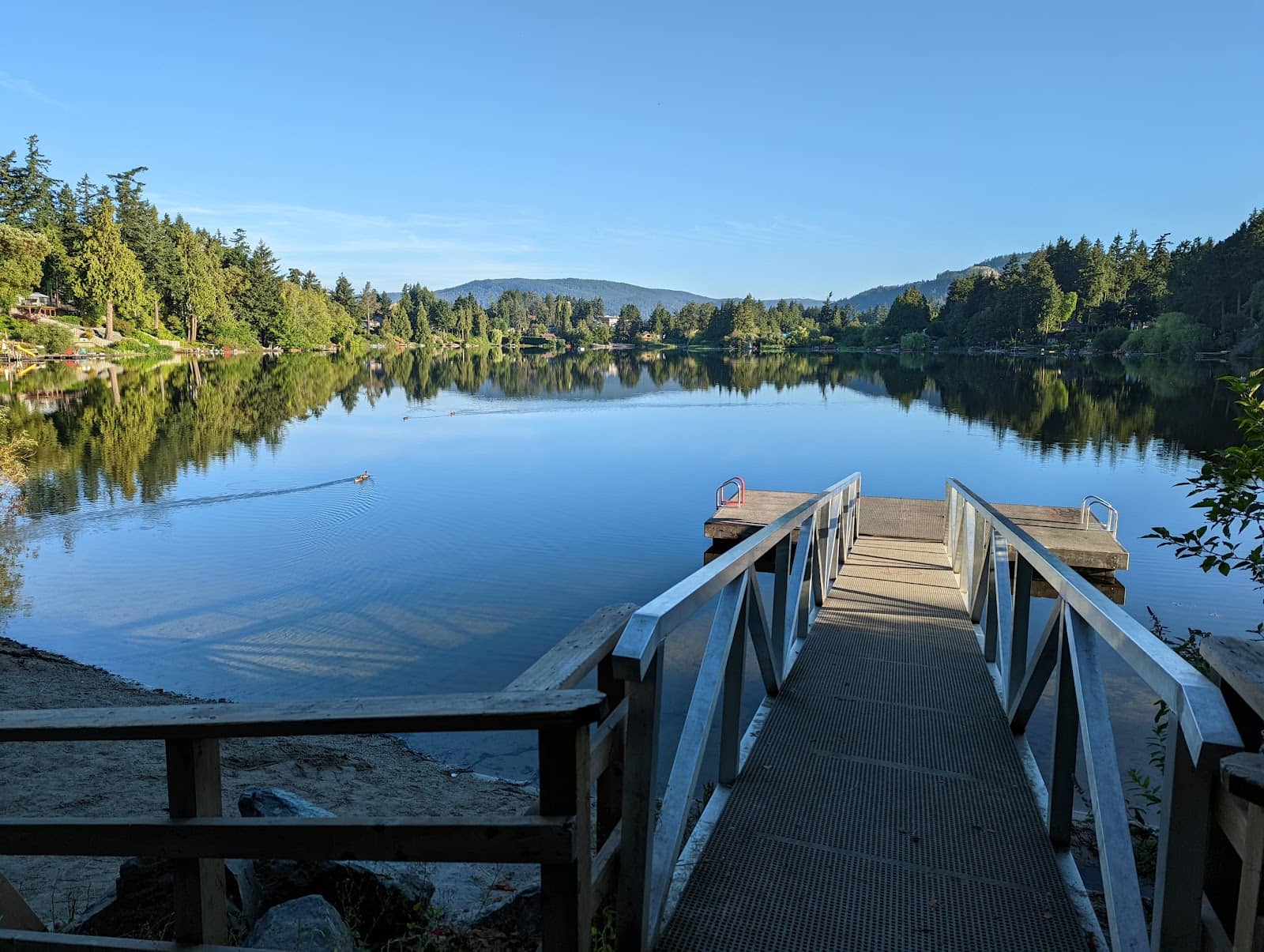 The Bridge Over Glen Lake