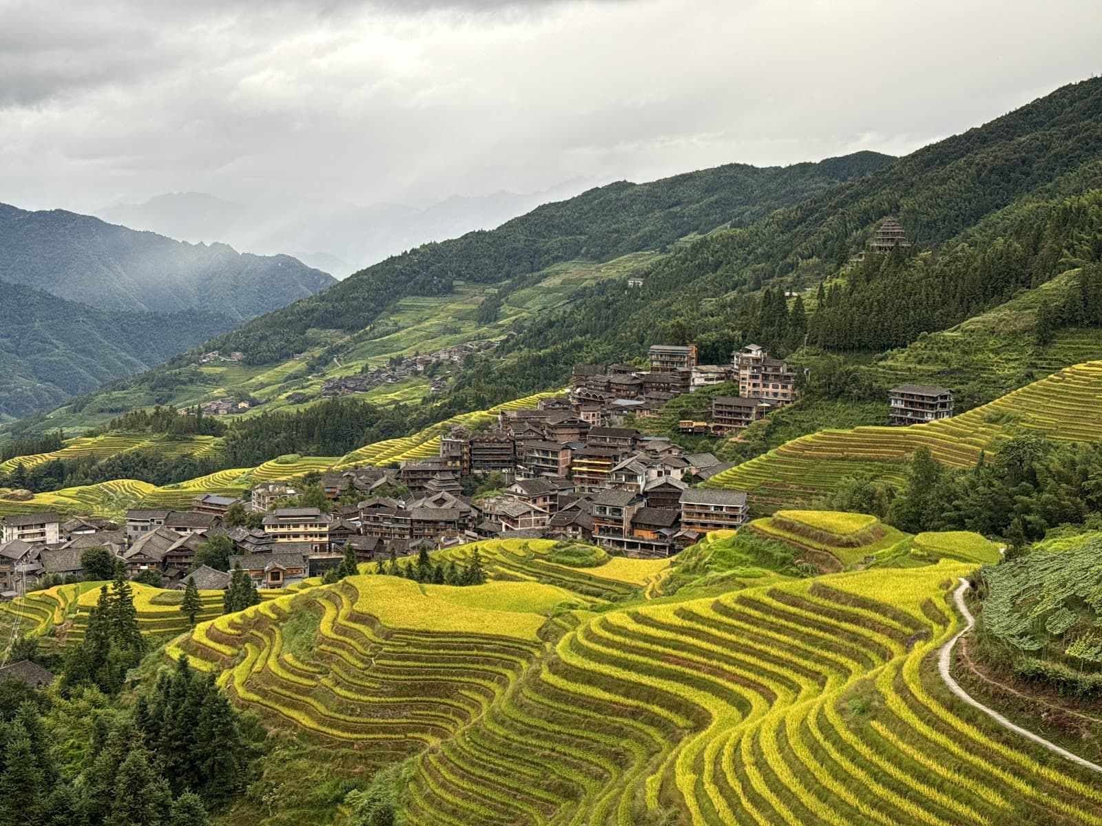 Longji Rice Terraces Cable Car Guilin - Image 1