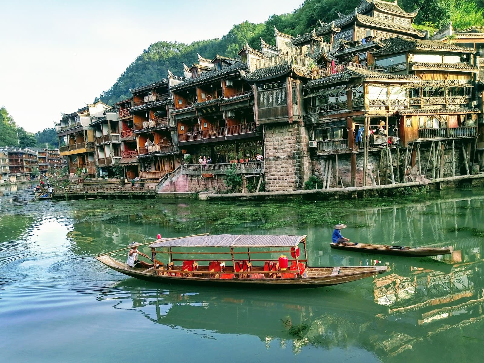 Riverside Street Food Market Fenghuang Ancient Town - Image 1