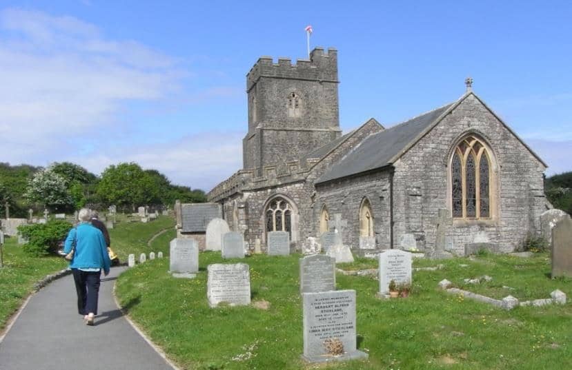 Peaceful Graveyard