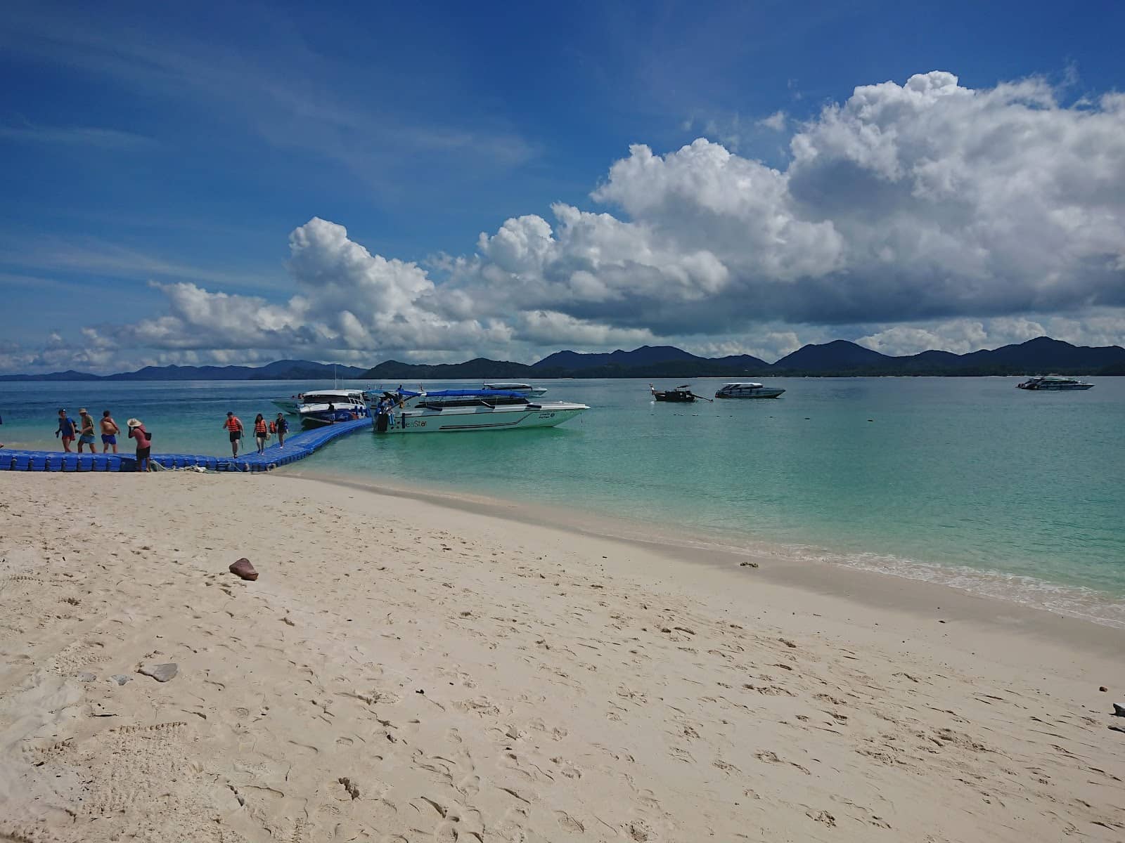 Relaxing on Khai Nui Island