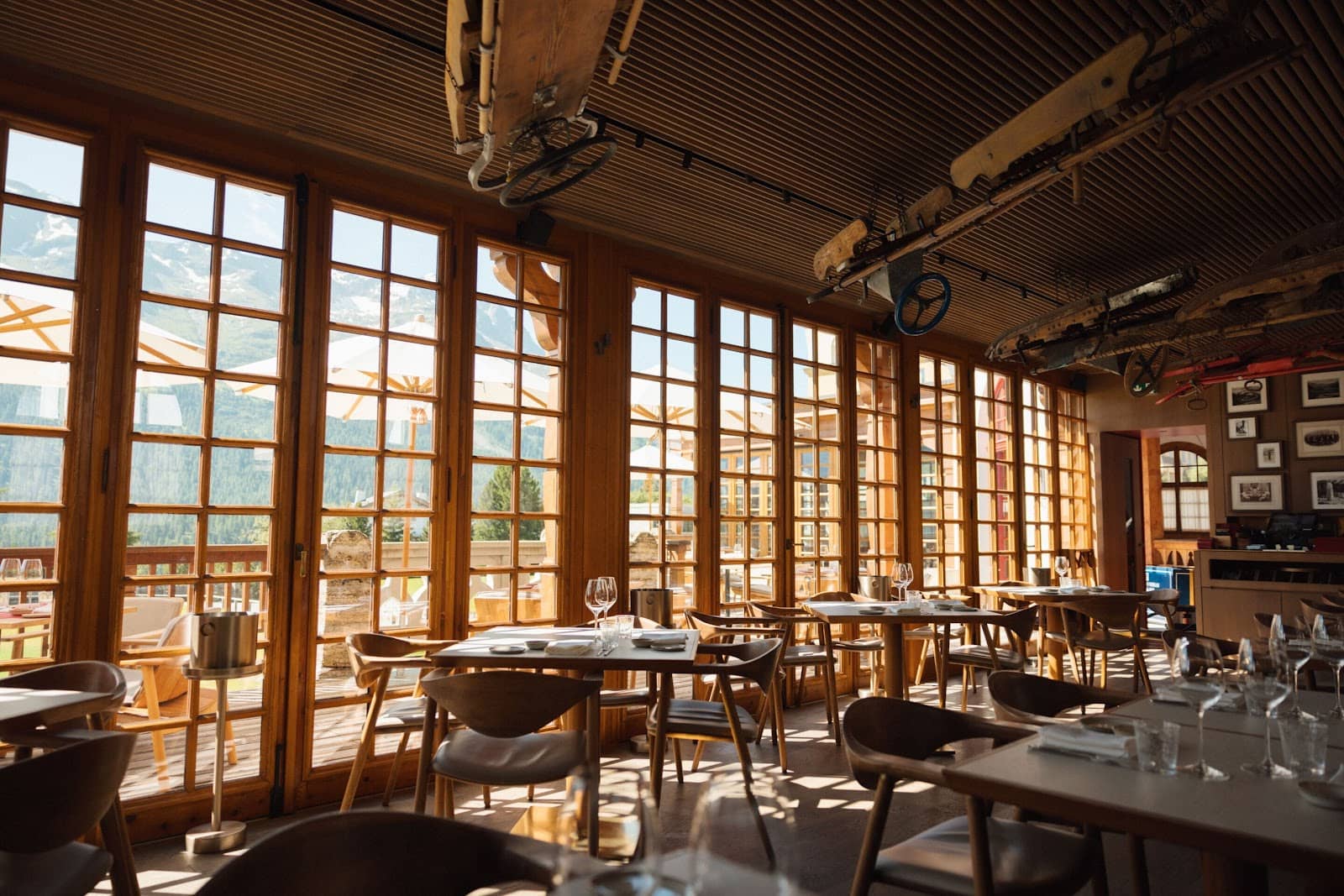 Vintage Bobsled Decor