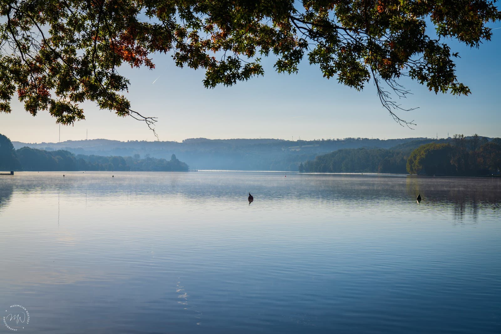 Baldeneysee Weir Footbridge Werden - Image 1