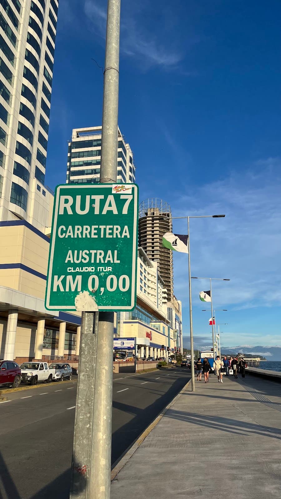 Carretera Austral Km 0 Marker Chile - Image 1