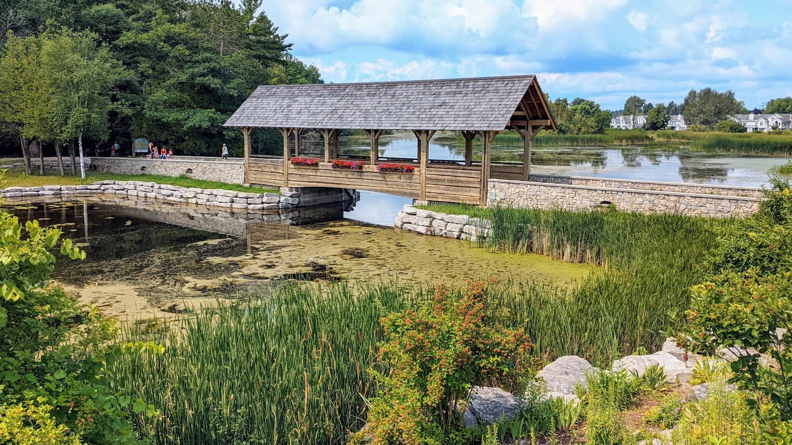 Covered Pedestrian Bridge