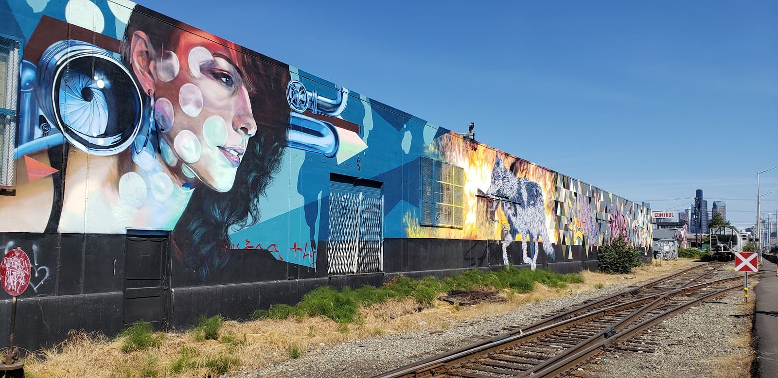 SODO Track Murals - Image 1