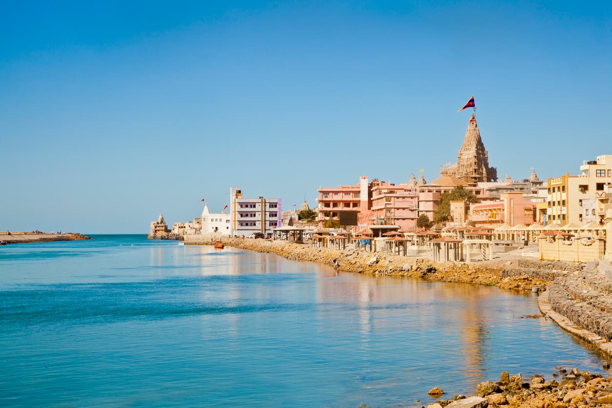 Dwarka Beach Dwarka Gujarat India - Image 1