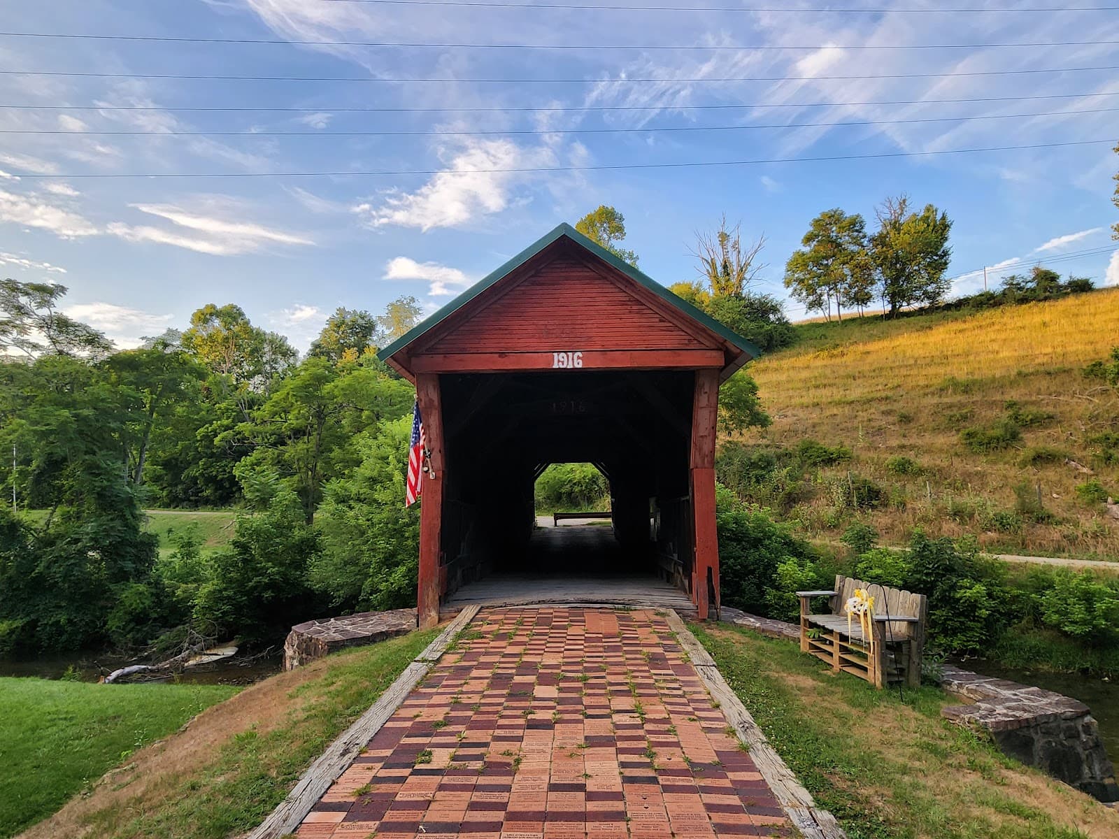 Clover Hollow Covered Bridge - Image 1