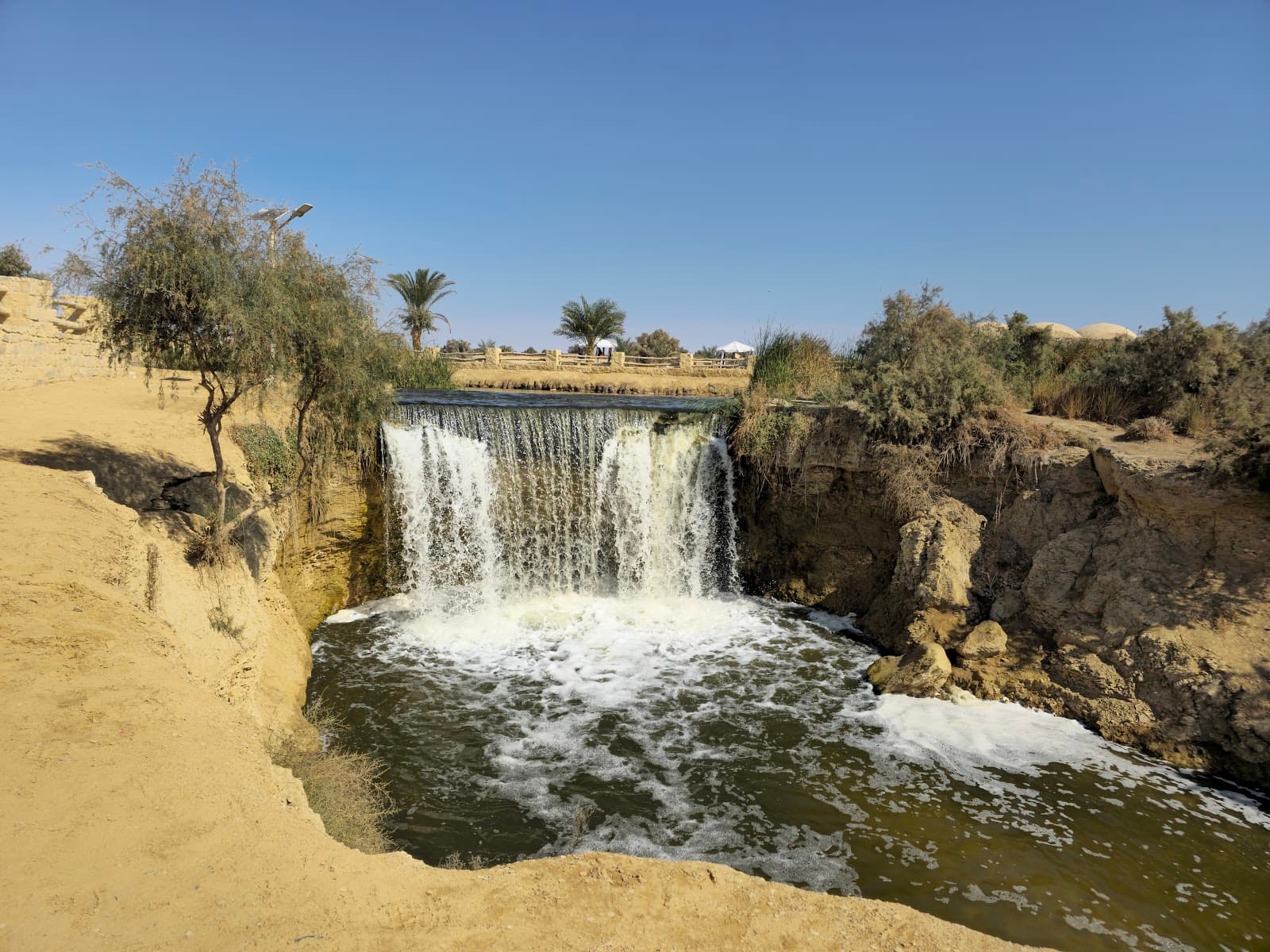 Wadi El Rayan Waterfalls Cairo - Image 1