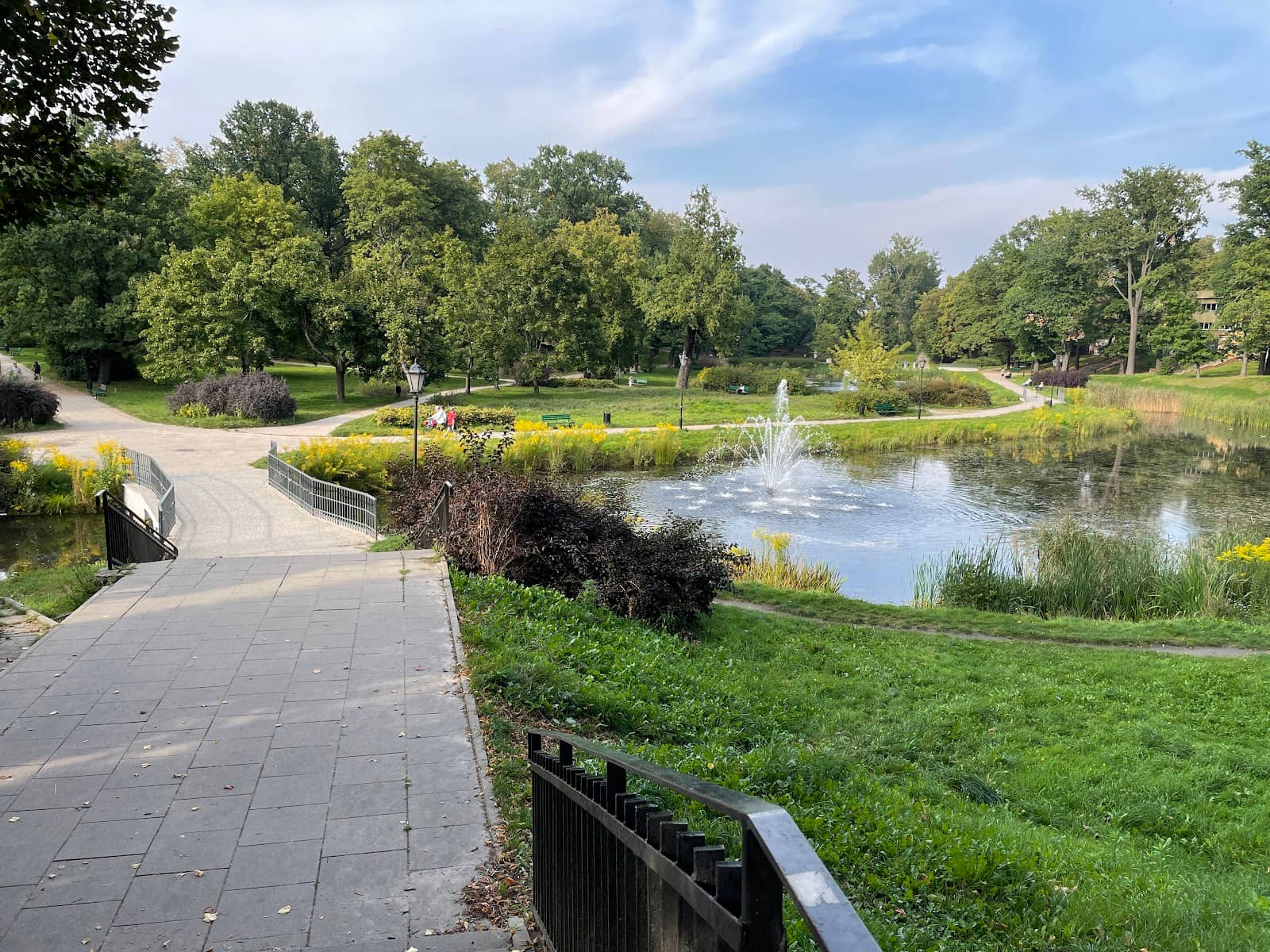 Lush Greenery and Walkways