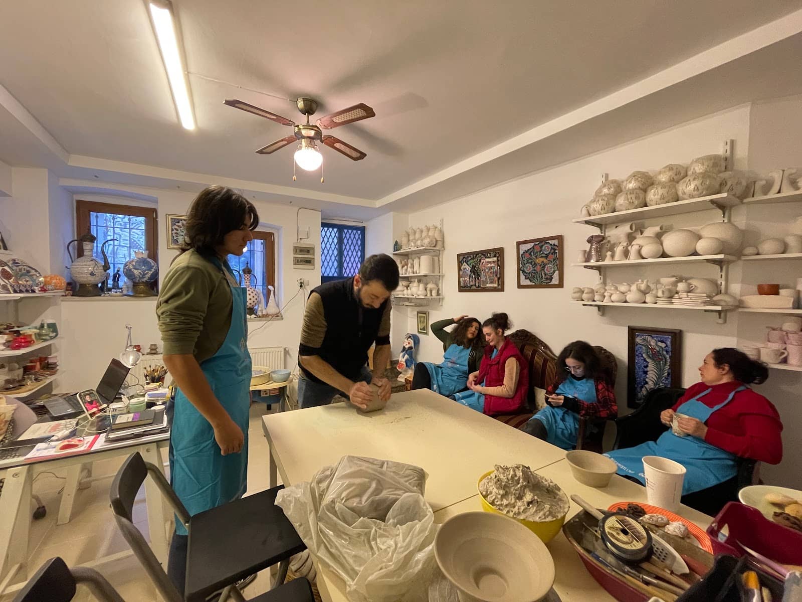 Turkish Pottery Demonstration