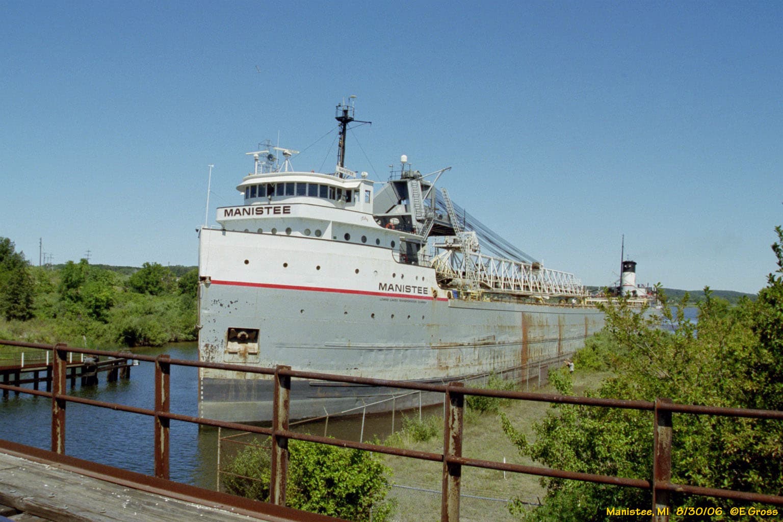Manistee Railroad Swing Bridge - Image 1