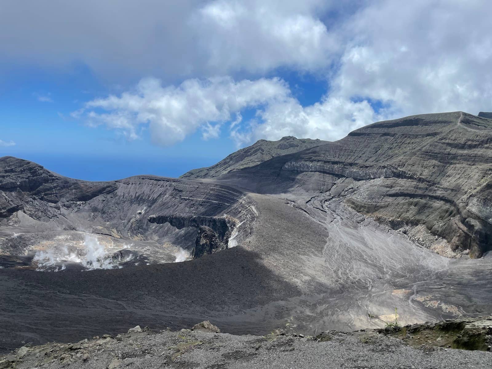 Lush Volcanic Landscape