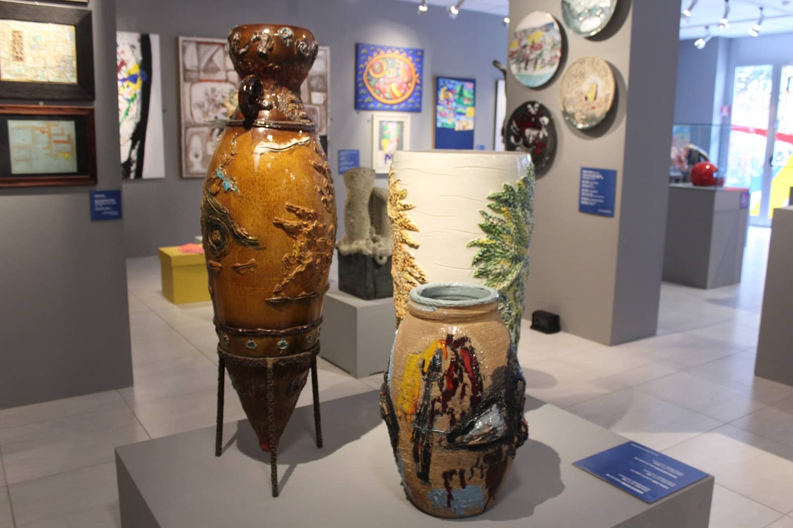Enrico Baj Ceramics Exhibition