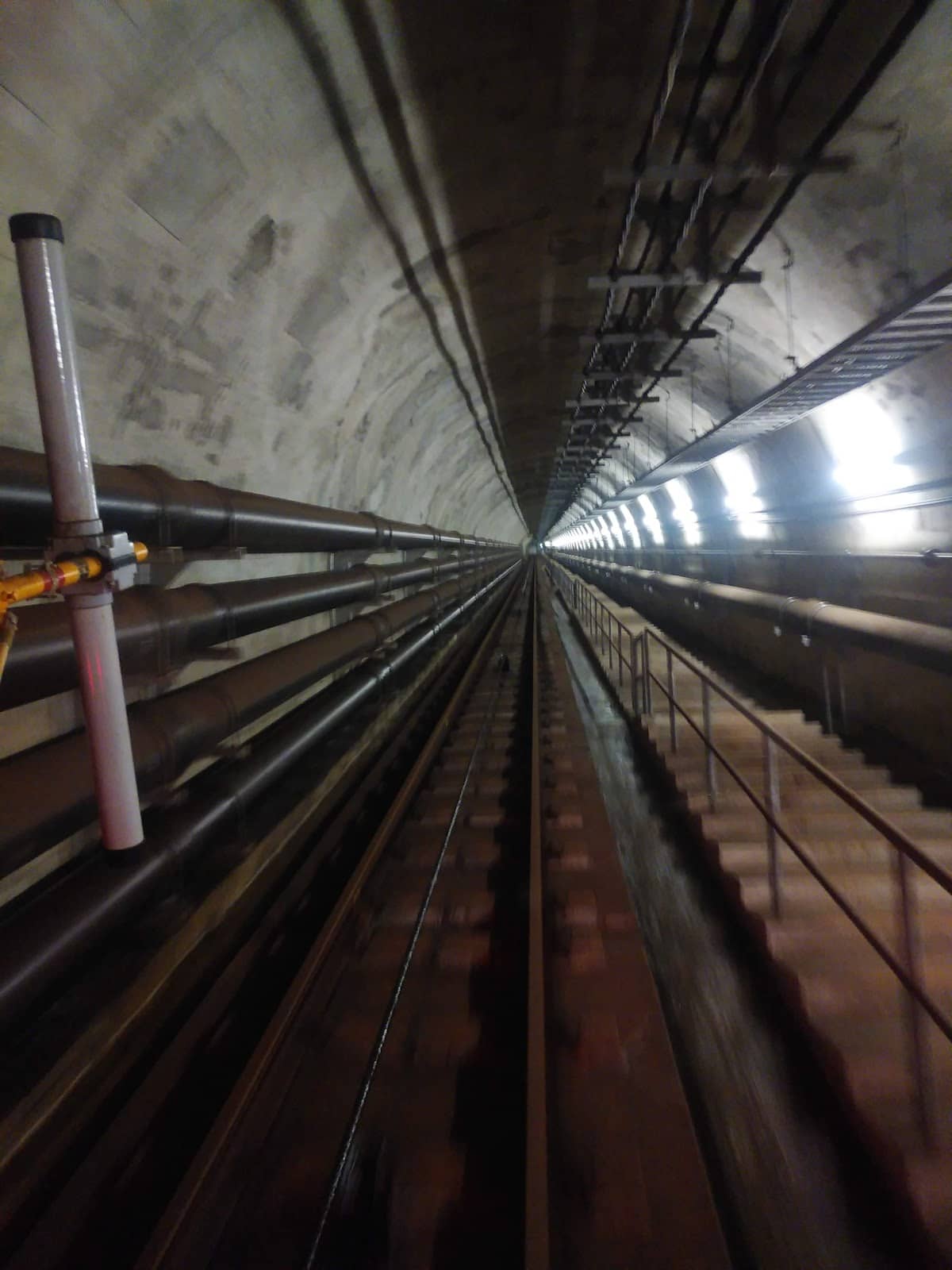 World's Lowest Train Station