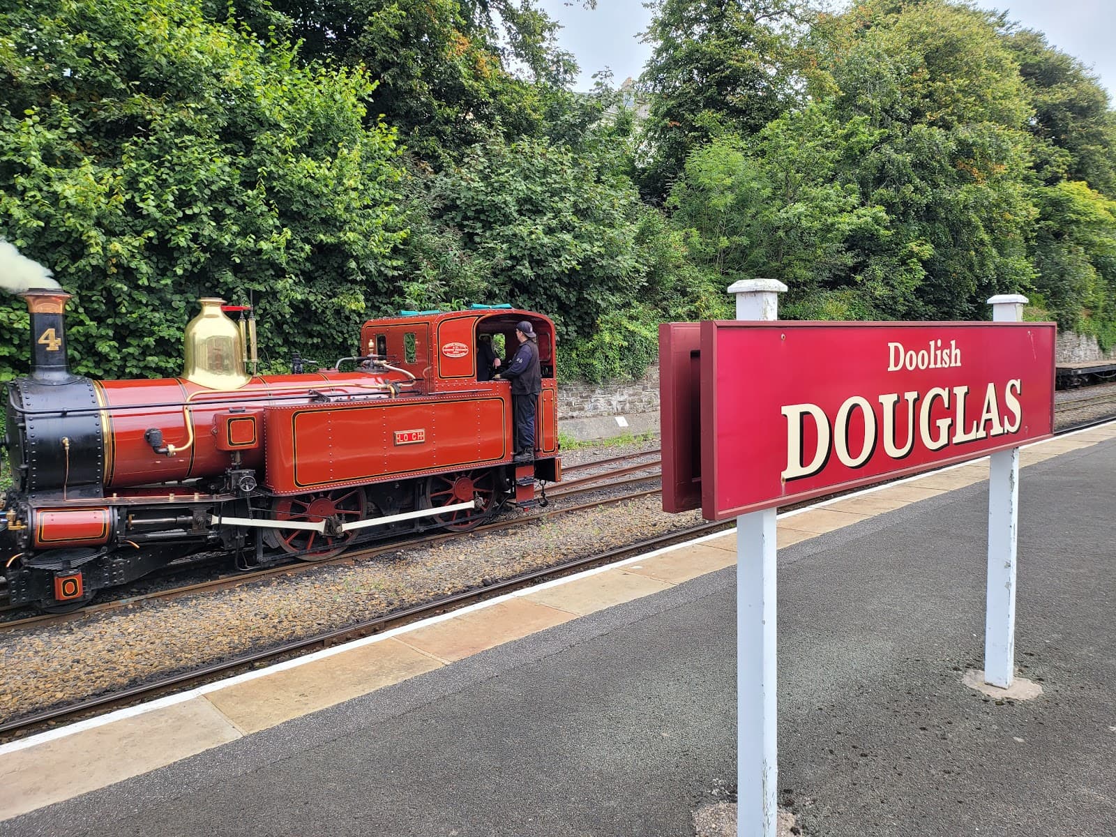 Douglas Railway Station Isle of Man - Image 1