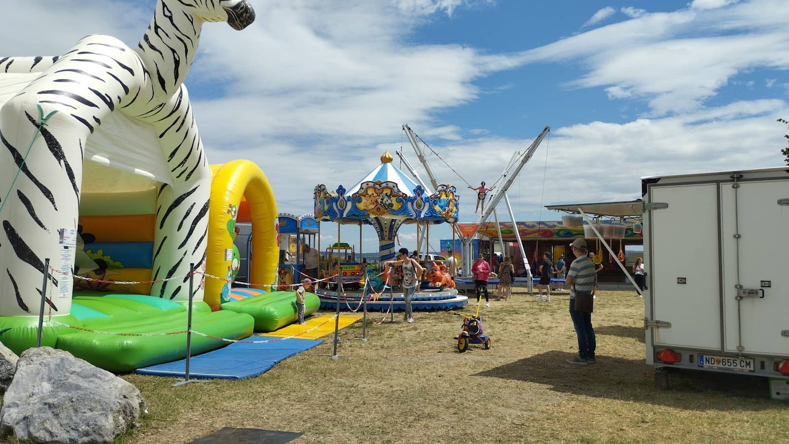 Festive Evening Ambiance