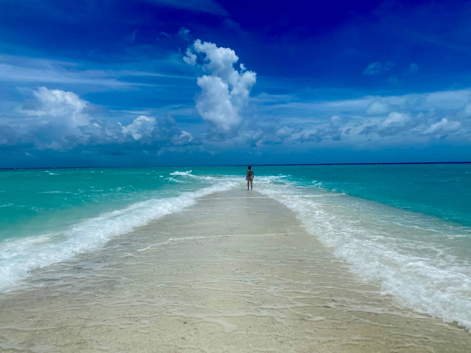 Dhigurah's Longest Beach Sandbank