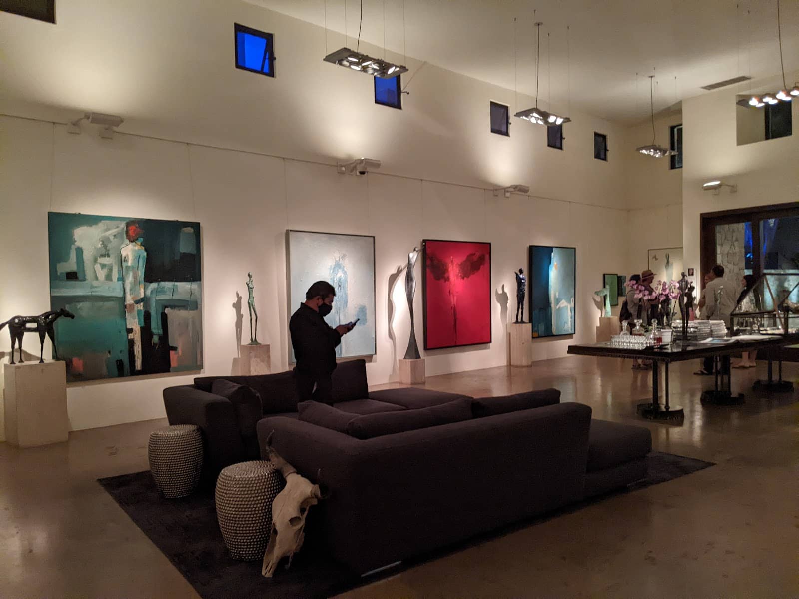 Intimate Gallery Experience