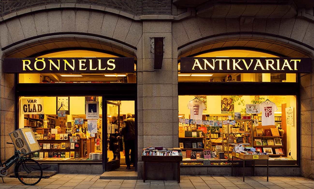 Rönnells Antikvariat Stockholm - Image 1